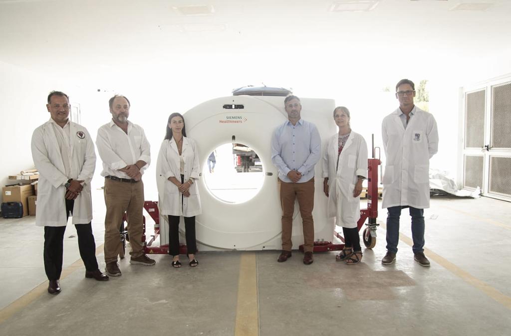 LLegada del nuevo equipamento.